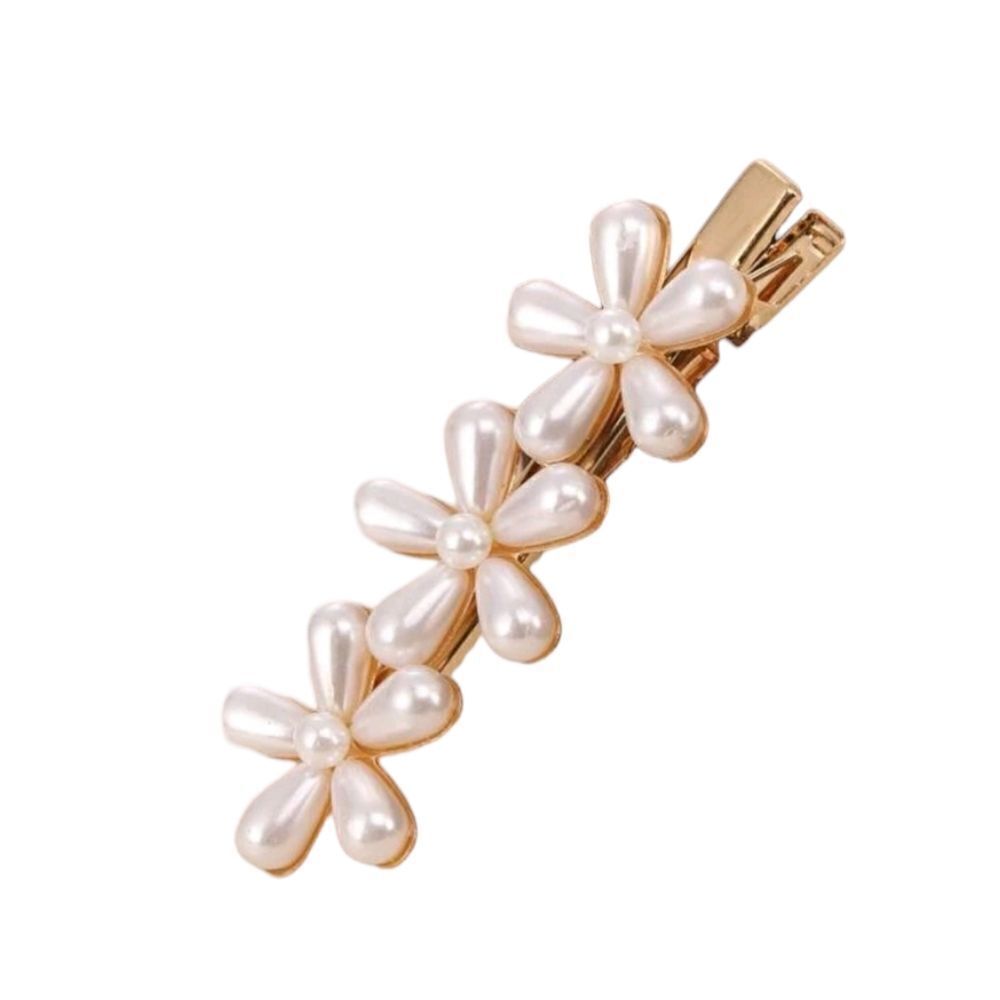 Pearl Flower Hair Clip - Picture 4 of 4